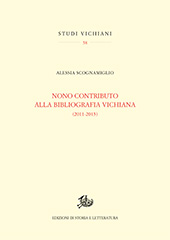 E-book, Nono contributo alla bibliografia vichiana : (2011-2015), Edizioni di storia e letteratura