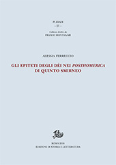 E-book, Gli epiteti degli dèi nei Posthomerica di Quinto Smirneo, Ferreccio, Alessia, 1982-, Edizioni di storia e letteratura