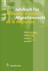 E-book, Jahrbuch für Migrationsrecht 2017/2018 - Annuaire du droit de la migration 2017/2018, Stämpfli Verlag