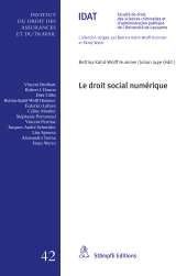 E-book, Le droit social numérique, Stämpfli Verlag