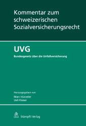 E-book, UVG : Bundesgesetz über die Unfallversicherung, Stämpfli Verlag