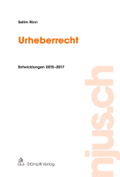 E-book, Urheberrecht : Entwicklungen 2015-2017, Stämpfli Verlag