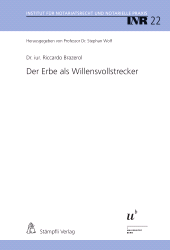 E-book, Der Erbe als Willensvollstrecker, Stämpfli Verlag