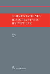 E-book, Commentationes Historiae Iuris Helveticae, Stämpfli Verlag