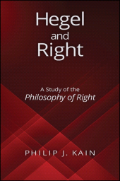 E-book, Hegel and Right : A Study of the Philosophy of Right, SUNY Press - State University of New York Press