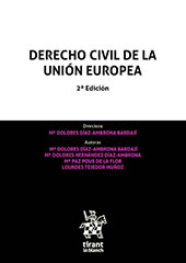 E-book, Derecho civil de la Unión Europea, Tirant lo Blanch