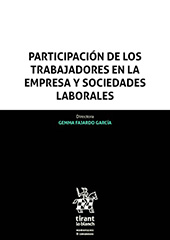 eBook, Participación de los trabajadores en la empresa y sociedades laborales, Tirant lo Blanch