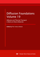 m, Diffusion and Thermal Transport in Bulk and Nano-Materials, Trans Tech Publications Ltd