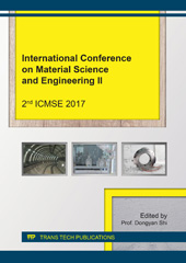 E-book, International Conference on Material Science and Engineering II, Trans Tech Publications Ltd
