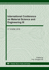m, International Conference on Material Science and Engineering III, Trans Tech Publications Ltd