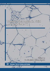 E-book, Transfer Phenomena in Fluid and Heat Flows VI, Trans Tech Publications Ltd