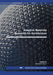 E-book, Adaptive Materials Research for Architecture, Trans Tech Publications Ltd
