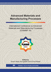 E-book, Advanced Materials and Manufacturing Processes, Trans Tech Publications Ltd