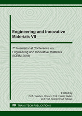 E-book, Engineering and Innovative Materials VII, Trans Tech Publications Ltd