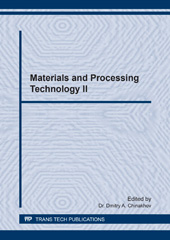 E-book, Materials and Processing Technology II, Trans Tech Publications Ltd