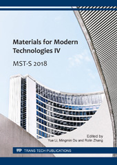 E-book, Materials for Modern Technologies IV, Trans Tech Publications Ltd