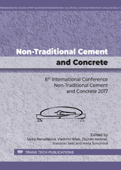 eBook, Non-Traditional Cement and Concrete, Trans Tech Publications Ltd