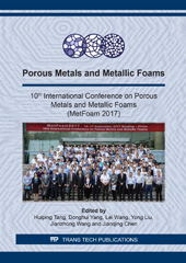 E-book, Porous Metals and Metallic Foams, Trans Tech Publications Ltd