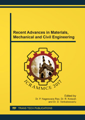 E-book, Recent Advances in Materials, Mechanical and Civil Engineering, Trans Tech Publications Ltd