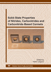 E-book, Solid-State Properties of Nitrides, Carbonitrides and Carbonitride-Based Cermets, Trans Tech Publications Ltd