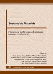 E-book, Sustainable Materials, Trans Tech Publications Ltd