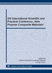 eBook, XIV International Scientific and Practical Conference "New Polymer Composite Materials", Trans Tech Publications Ltd