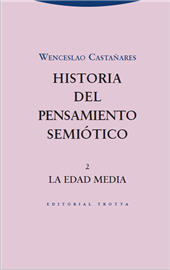 E-book, Historia del pensamiento semiótico, Castañares Burcio, Wenceslao, Trotta