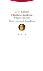 eBook, Filosofía de la religión : últimas lecciones, Hegel, Georg Wilhelm Friedrich, Trotta