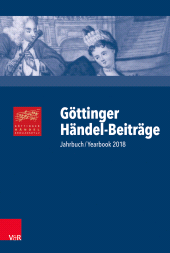 E-book, Göttinger Händel-Beiträge, Band 19 : Jahrbuch/Yearbook 2018, Vandenhoeck & Ruprecht