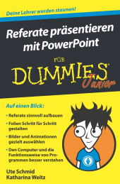 E-book, Referate präsentieren mit PowerPoint für Dummies Junior, Wiley-VCH
