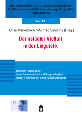 E-book, Darmstädter Vielfalt in der Linguistik : 10 Jahre Fachgebiet Sprachwissenschaft - Mehrsprachigkeit an der Technischen Universität Darmstadt, wbv Publikation