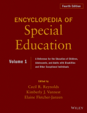 E-book, Encyclopedia of Special Education : A Reference for the Education of Children, Adolescents, and Adults Disabilities and Other Exceptional Individuals, Wiley