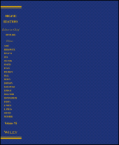 eBook, Organic Reactions, Volume 95, John Wiley & Sons