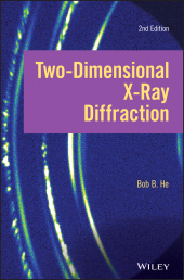 E-book, Two-dimensional X-ray Diffraction, John Wiley & Sons