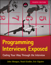 E-book, Programming Interviews Exposed : Coding Your Way Through the Interview, Wrox Press