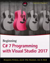 E-book, Beginning C# 7 Programming with Visual Studio 2017, Wrox Press