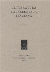 Issue, Letteratura cavalleresca italiana : 4, 2022, Fabrizio Serra