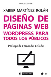 E-book, Diseño de páginas web : WordPress para todos los públicos, Martínez Rolán, Xabier, Editorial UOC