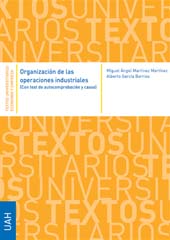 eBook, Organización de las operaciones industriales, Martínez Martínez, Miguel Ángel, Universidad de Alcalá