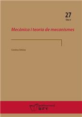 eBook, Mecànica i teoria de mecanismes, Urbina, Cristina, Universitat Rovira i Virgili