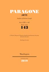 Issue, Paragone : rivista mensile di arte figurativa e letteratura. Arte : LXX, 143, 2019, Mandragora