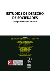 E-book, Estudios de derecho de sociedades, Tirant lo Blanch