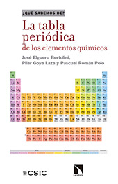 E-book, La tabla periódica de los elementos químicos, CSIC, Consejo Superior de Investigaciones Científicas