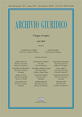 Articolo, Per i 150 dell'Archivio giuridico : quale passato, quali prospettive, Enrico Mucchi Editore