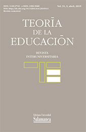 Artikel, Comprensión pedagógica y construcción de la relación educativa : una indagación narrativa, Ediciones Universidad de Salamanca