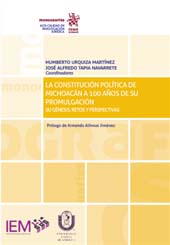 E-book, La constitución política de Michoacán a 100 años de su promulgación : su génesis, retos y perspectivas, Tirant lo Blanch