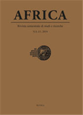 Revista, Africa : rivista semestrale di studi e ricerche, Viella