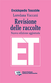 eBook, Revisione delle raccolte, Vaccani, Loredana, Associazione italiana biblioteche
