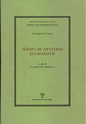 eBook, Laurentii Valle Sermo de mysterio eucharistie, Polistampa