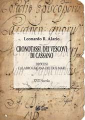 E-book, Cronotassi dei vescovi di Cassano : diocesi calabro-lucana dei due mari : XVII secolo, Alario, Leonardo R., Pellegrini